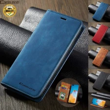 Leather Case Shockproof Flip Wallet For Samsung S22 S23 S21 5G A22 Ultra 5G