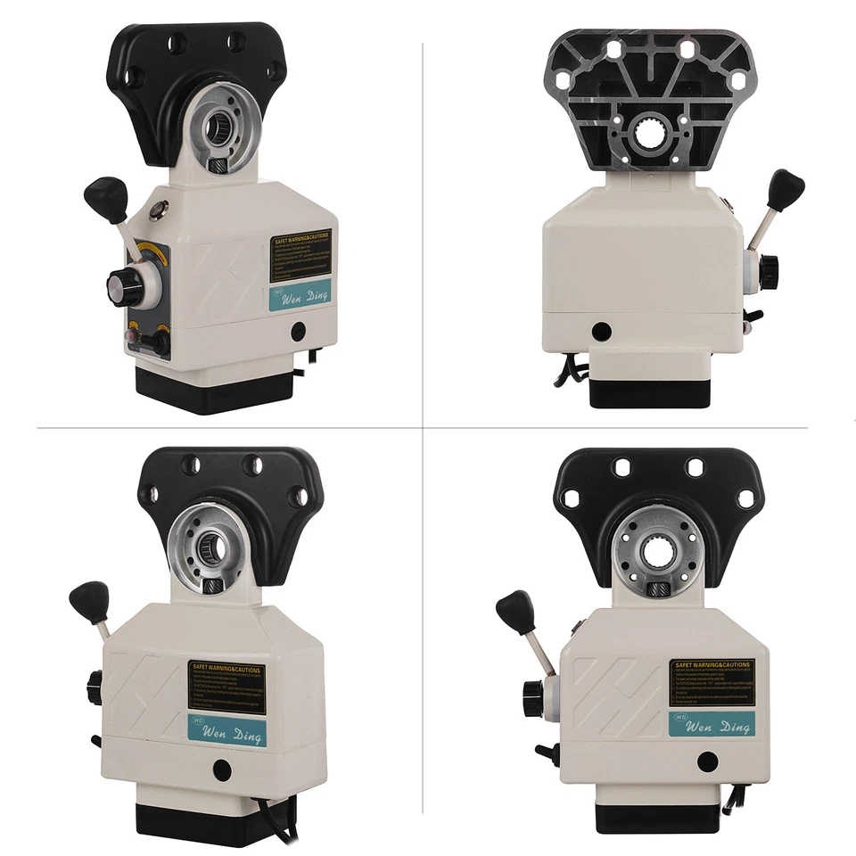 Alimentación eléctrica eje X 150 libras de par para fresadoras tipo Bridgeport 0-200 RPM Foto 3 de 4