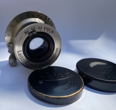 Leica Leitz Elmar（エルマー）50mmF3.5 leitz-leica-elmar-screw-mount-