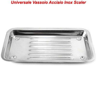 Acciaio Inox Medicale Vassoio In Acciaio Inox 215x105x20mm - Per Strumenti Chirurgici, Veterinari, Dentali Acciaio Inox Riutilizzabile - Foto 6