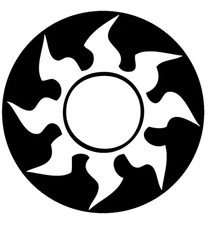 Vinyl Decal Sticker Car Truck Window - MTG Magic The Gathering Mana Plains