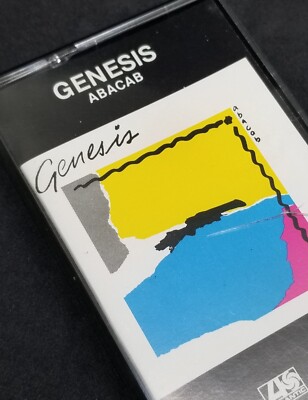 Genesis Abacab 1981 Cassette Atlantic Records Rock Phil Collins
