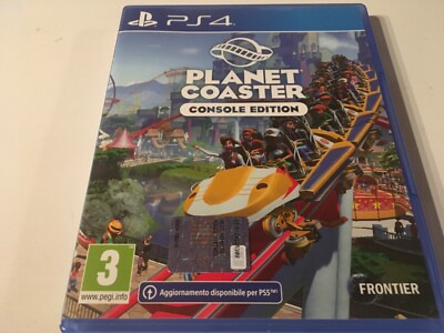 ps4 video game PLANET COASTER CONSOLE EDITION PlayStation 4 ITA