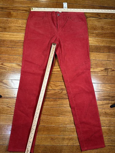 Ann Taylor Loft Women's Size 10 Brown Modern Skinny Corduroy Pants Pockets - Picture 5 of 12