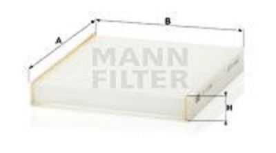 CABIN FILTER FOR DAIHATSU CHARADE VI, MATERIA , TREVIS 1.0 MANN CU16001 O.E SPEC