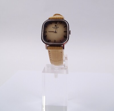 SARCAR Armbanduhr 60er Jahre 925 Silber Handaufzug, Pesaux Cal