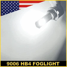 OXILAM Super Bright 9006 HB4 LED Fog Light Bulbs 6500K White Canbus Plug Play 2x