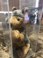 Ty Beanie Baby - SARGE the German Shepherd Dog - MINT with MINT TAGS