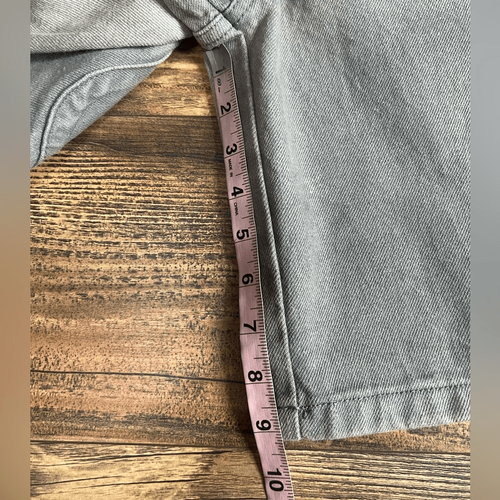 Y2K JYNX hip hop denim gray shorts boys size 11-12 relaxed graphic design grunge - Picture 7 of 11