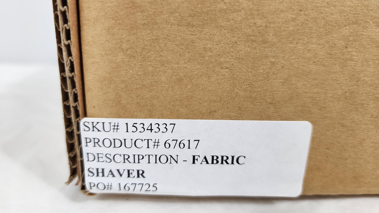 Oreck Fabric Shaver (XJ-350) w/ Box & Accessories - XL, New in Box, Golden