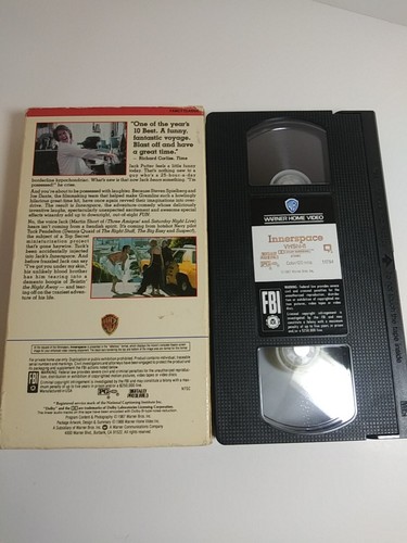 Innerspace (VHS, 1988) Dennis Quaid, Martin Short, Meg Ryan - Foto 2 di 4