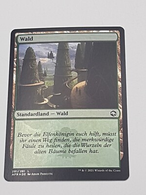 Magic the Gathering Wald AFR NM