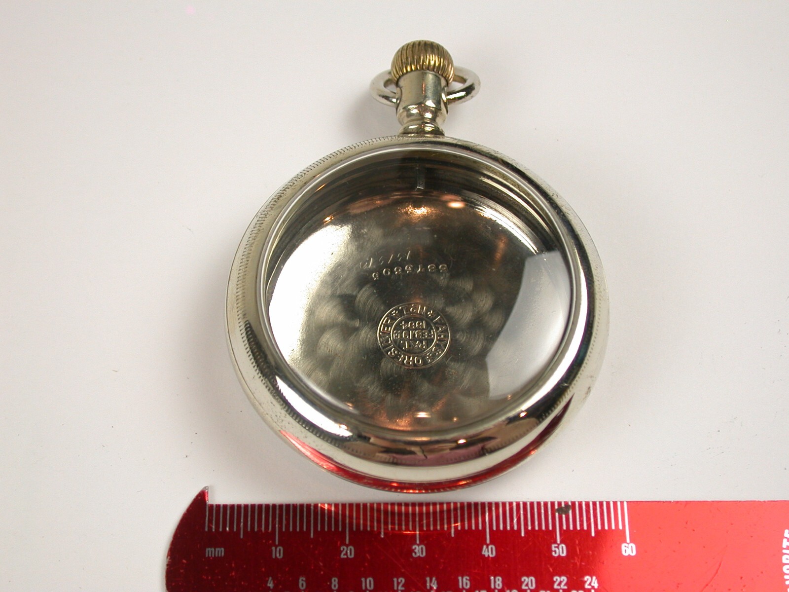 American “FAHYS No.1 ORESILVER” 18 Size Open Face Pocket Watch Case eBay