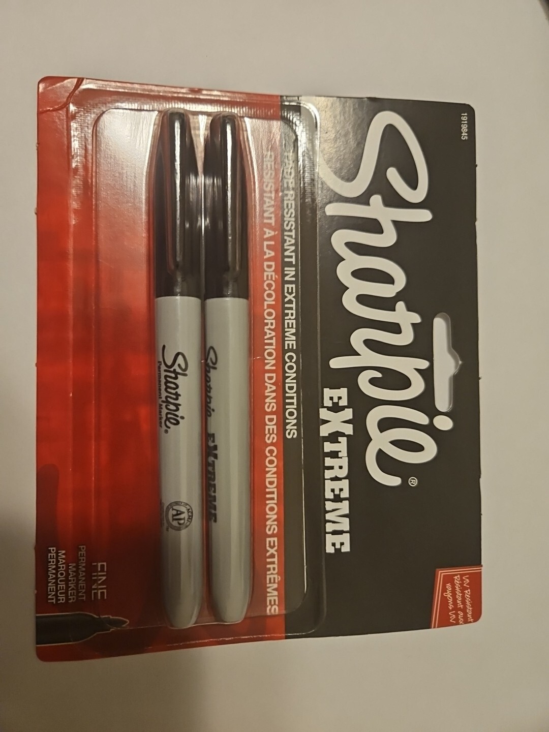Sharpie Extreme Permanent Markers, 2-Pack, Black