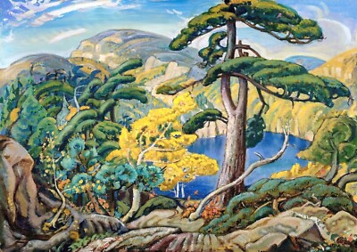 1526 - Bright Land by Arthur Lismer - Giclée Fine Art Print