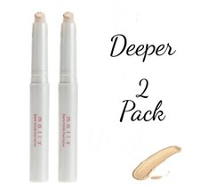 MALLY Dark Circle Corrector Concealer  DEEPER  Full Size - NEW - 2 Pack