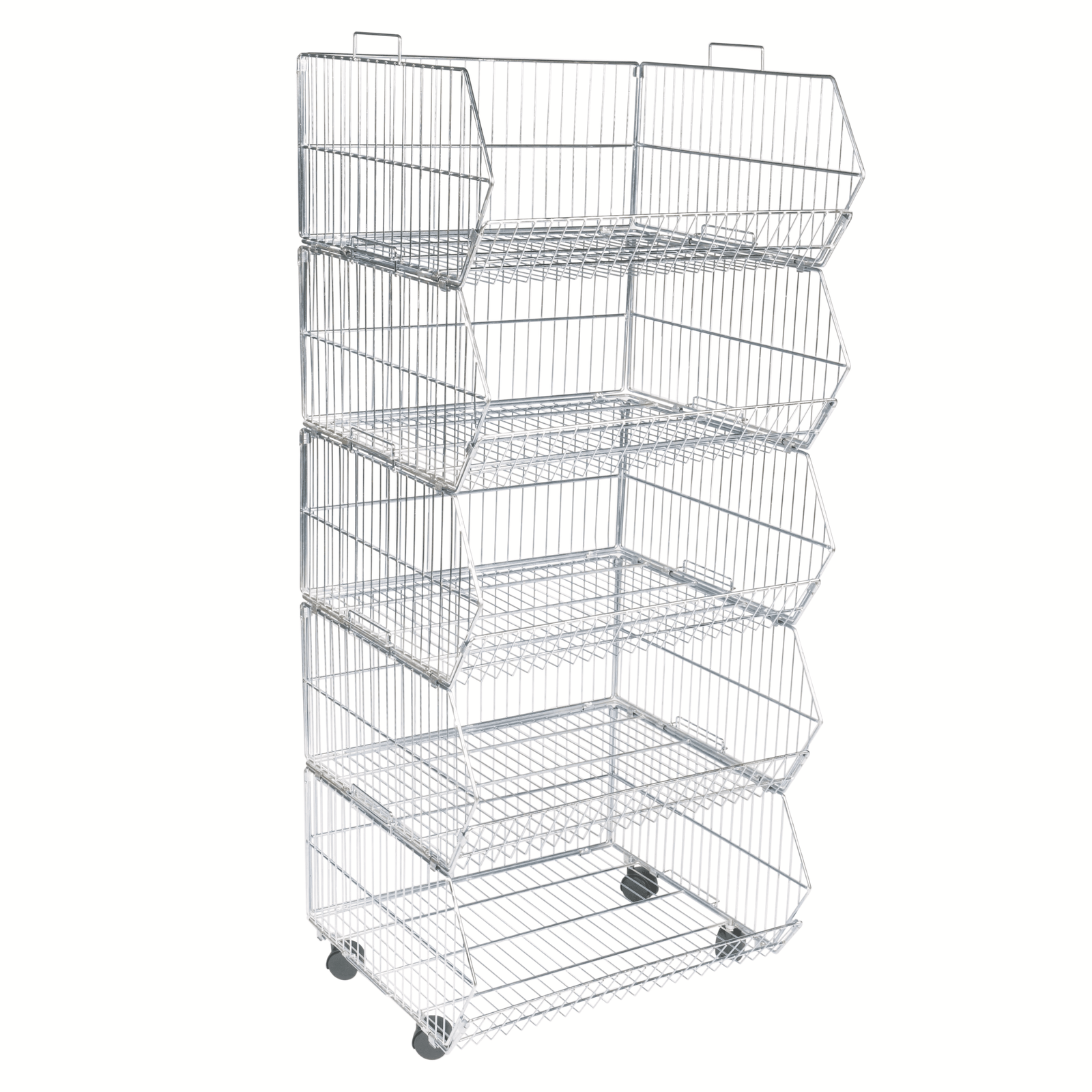 R1628 - 5 Tier Stacking Basket Set - 600mm