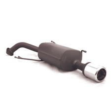 Ulter Sportauspuff Endschalldämpfer quer Mitsubishi Lancer 1.6l Bj 07-17 1x100mm