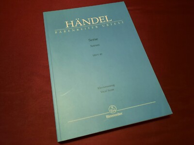 Händel Xerxes (Serse) Hwv 40 Bärenreiter Klavierauszug Vocal Score BESTZUSTAND