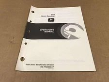 Vintage John Deere Model 26P Lawn Sweeper Operator's Manual, OM-TY20895-C7