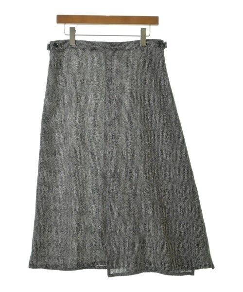 YOHJI YAMAMOTO +NOIR Long/Maxi Length Skirt BlackxWhite YOHJI YAMAMOTO +NOIR Long/Maxi Length Skirt BlackxWhite
