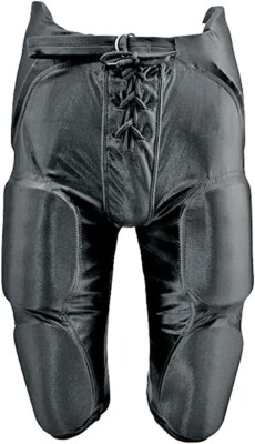 Martin Sports Integrated Dazzle Football Pants Youth Black Size-2XL