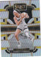 2024 Select WNBA Isabelle Harrison Silver Prizm #24 Sky Concourse PWE