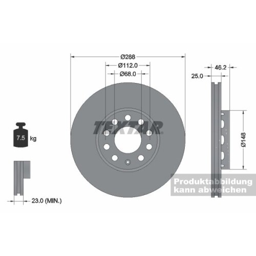 Zimmermann BREMSSCHEIBEN 288mm BELÄGE VORNE VW PASSAT 3B 3B2 3B5 AUDI A4 B5 8D
