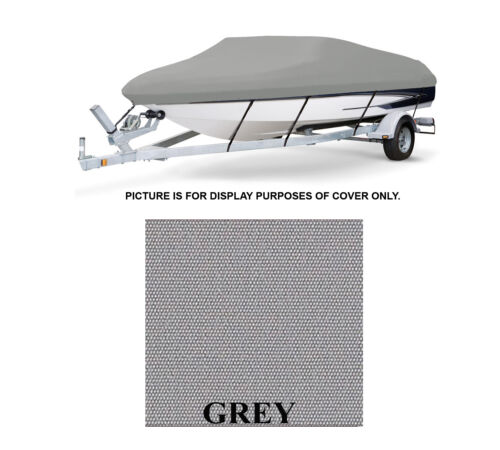 7.6oz SPECIALTY COVER FOR V-HULL CC SHALLOW DRAFT FISHING BOAT W/T-TOP 26'6-27'6 - Bild 13 von 14