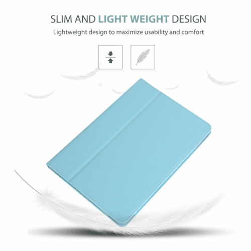 Slim Folio Stand PU Leather Case Cover For iPad mini 6/iPad 8th/7th/6th Gen/Pro - Picture 16 of 61