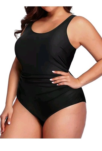 Daci Women Plus Size One Piece Swimsuit Athletic Tummy Control Ruched Bathing...