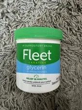 Fleet Glycerin Adult Laxative Suppositories 100 Pieces