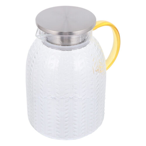 1800 ML Cold Water Bottle Glass Pitcher Simple Storage Kettle Travel