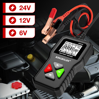 KINGBOLEN BM550 6V 12V 24V Car Battery Tester Auto Diagnostic Device 100-2000CCA