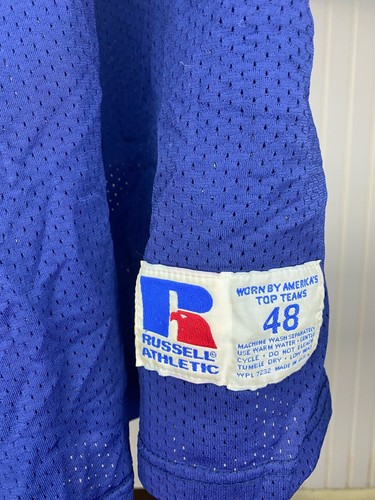 Vtg Michael Irvin Dallas Cowboys NFL White Russell Athletic Jersey Men's 48 L - Picture 4 of 5