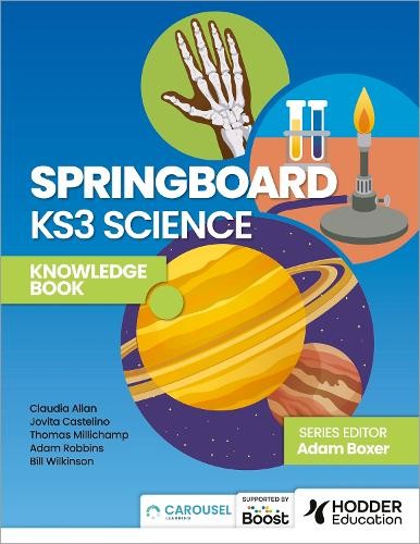 Springboard: KS3 Science Knowledge Book by Adam Robbins (Paperback Book) - Image 2