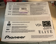 Pioneer Elite VSX-80 AV Receiver New in Box