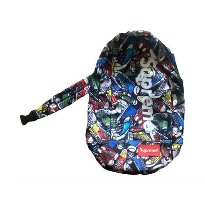 Supreme Multicolor Graphic Logo Shoulder Bag Streetwear Unisex