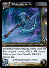 Moderate Play WoW TCG Shadowmourne Assault on Icecrown Citadel World of Warcraft