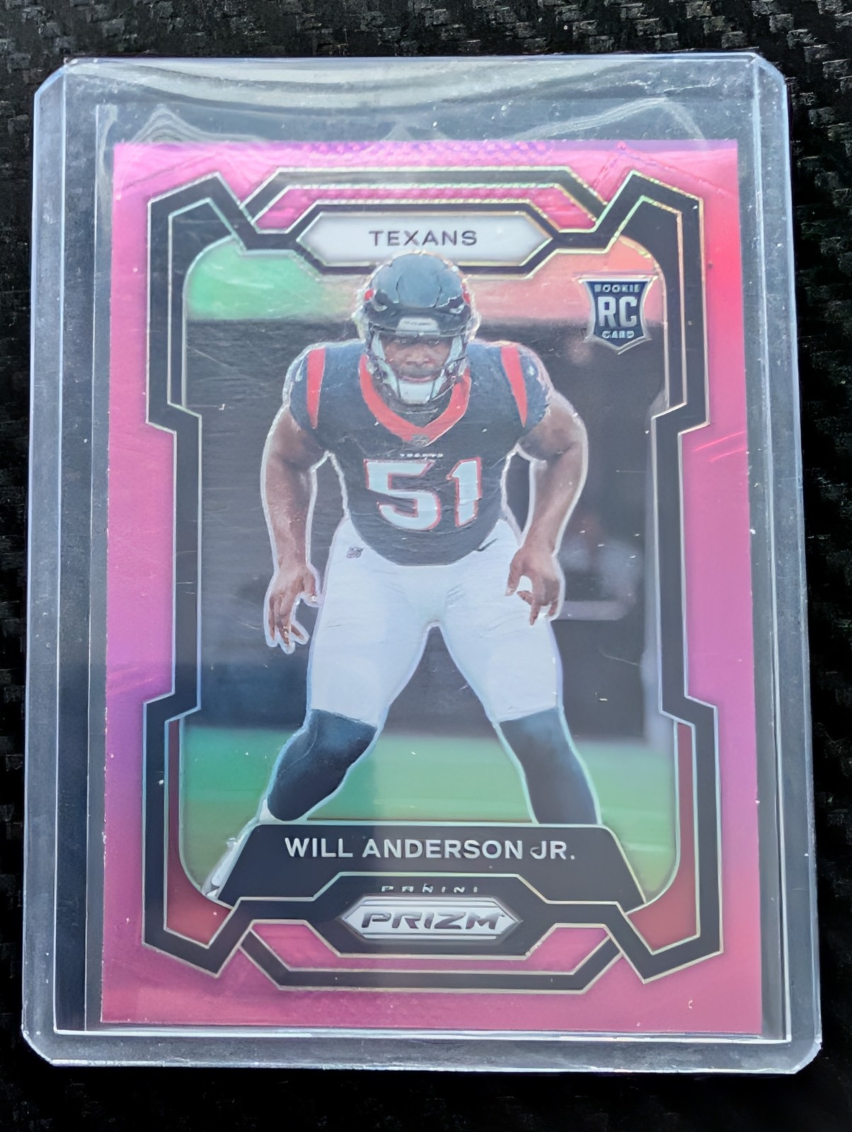 2023 Panini Prizm - Rookies Will Anderson #342 Pink Prizm (RC)