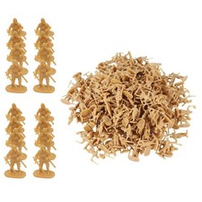 200x High Quality Plastic Medieval Military Soldier Playset For Pretend Game NEW