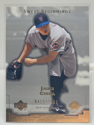 2003 Upper Deck - Sweet Beginnings Jaime Cerda #167 /2003