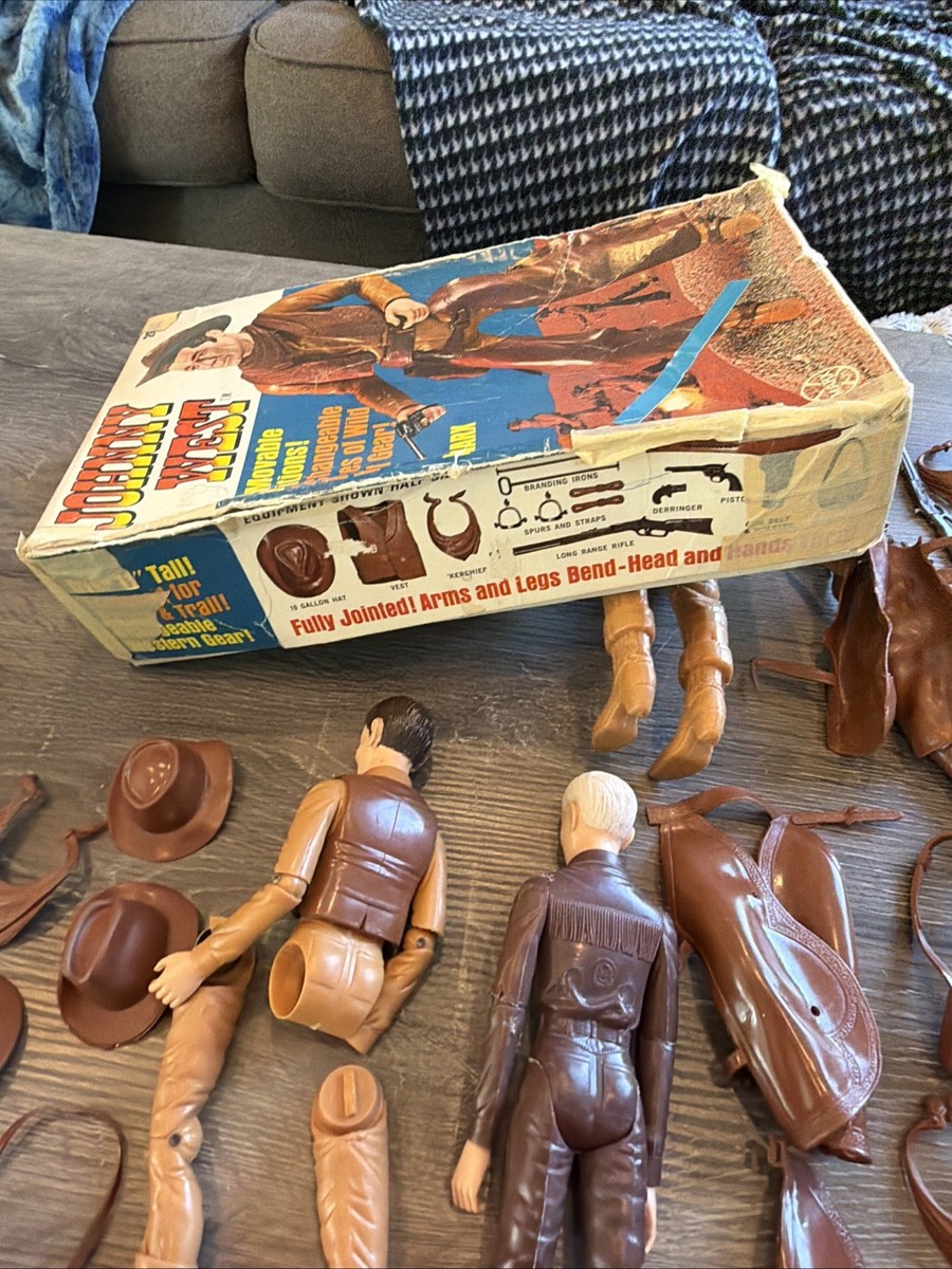 Johnny's - ティニー　11日まで取り置き VTG 1960's Marx Johnny West Series Johnny, Jay, & Jamie West Lot +