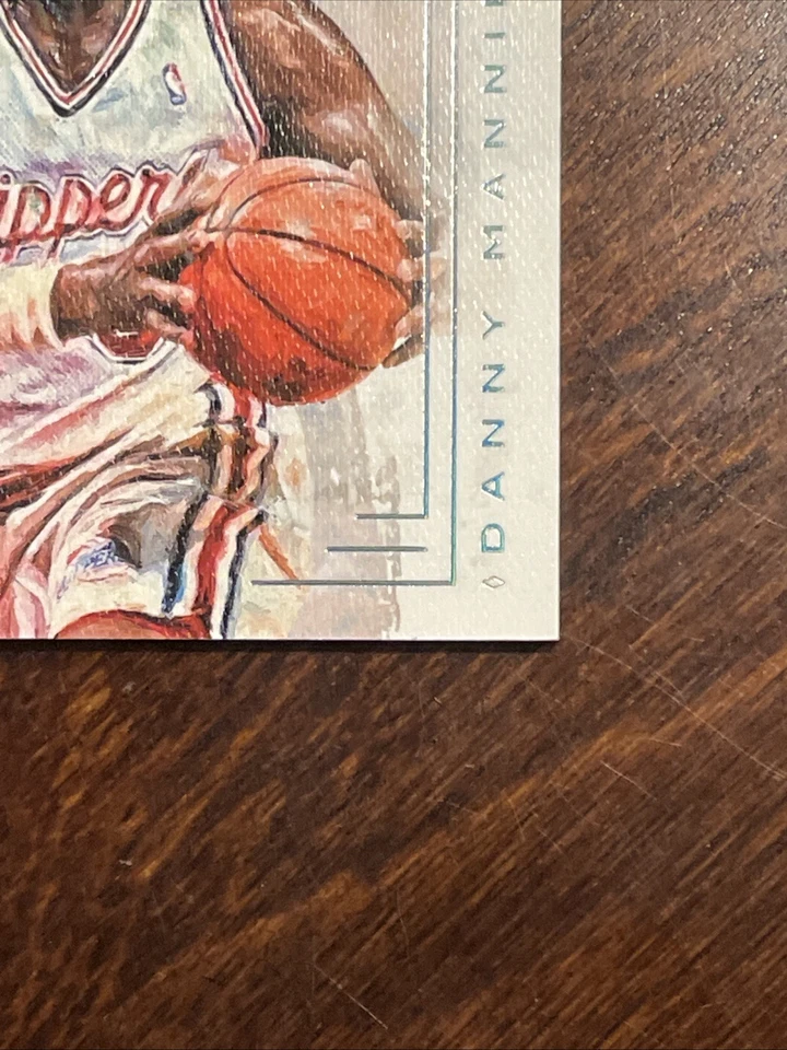 2016-17 Court Kings Platinum Vintage Materials 1/1 DANNY MANNING 3 Color #4 - Image 4 of 4