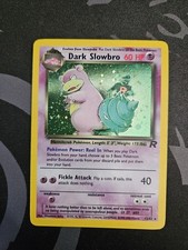 Dark Slowbro 12/82 Team Rocket Unlimited Holo Rare LP on eBay