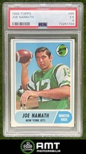 Joe Namath PSA 5 1968 Topps New York Jets #65 1744