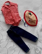 Barbie Outfit Mattel Picnic Set #967 Japan 60er ❤️  Vintage ❤️ 06