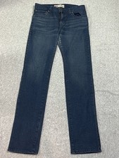 Levi's 510 Jeans Mens 30x30 Blue Super Skinny Fit Straight Leg