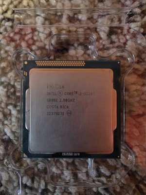 Intel Core i3-3220T 3rd Gen Processor 2.80GHz SR0RE CPU Core i3 3rd Generation