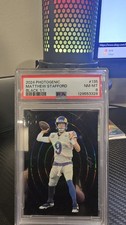 2024 Panini Photogenics Matthew Stafford Black 1/1